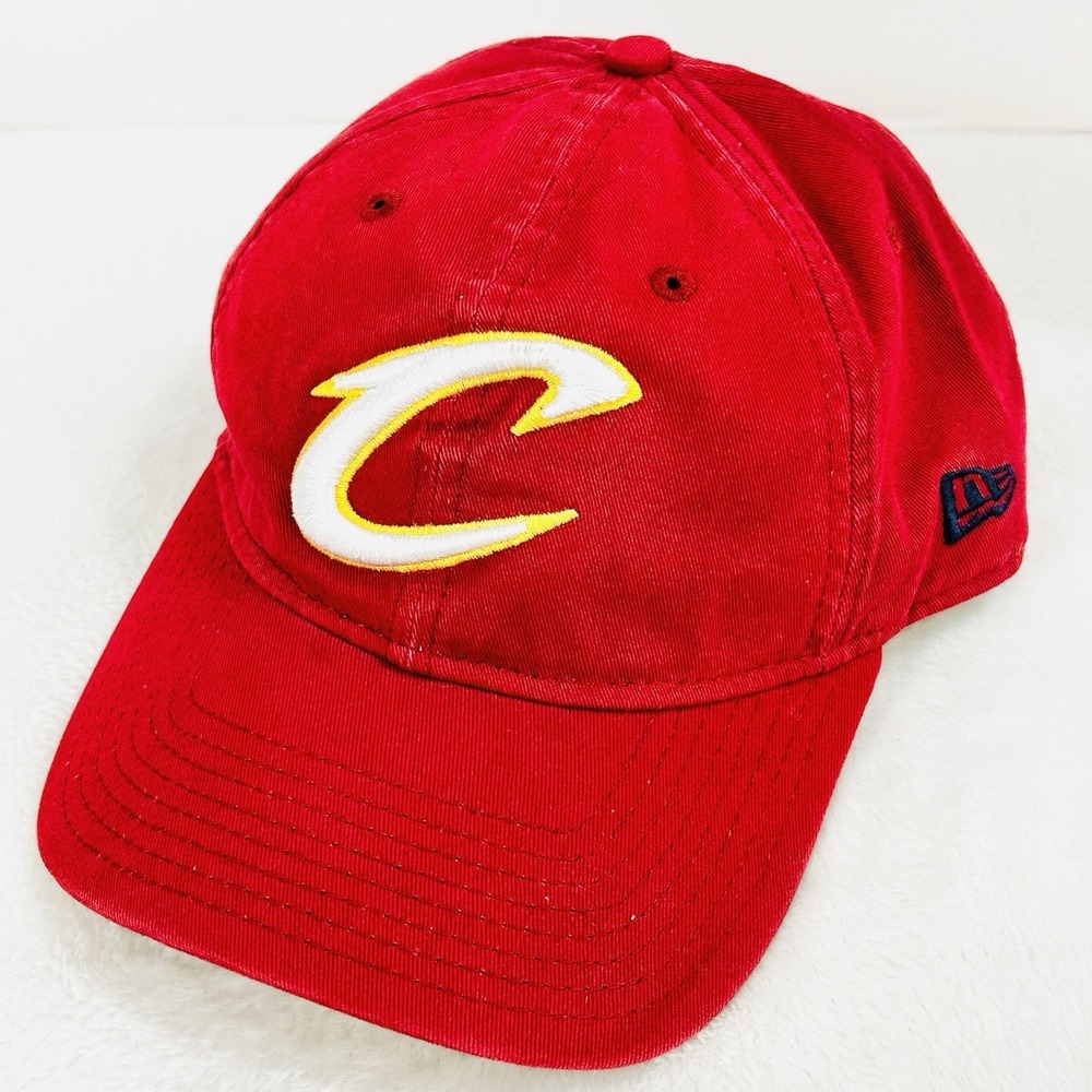 Cleveland Cavaliers New Era Team Logo 9TWENTY Hat Cap Adjustable Strapback NBA